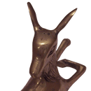 Brass Reclining Deer