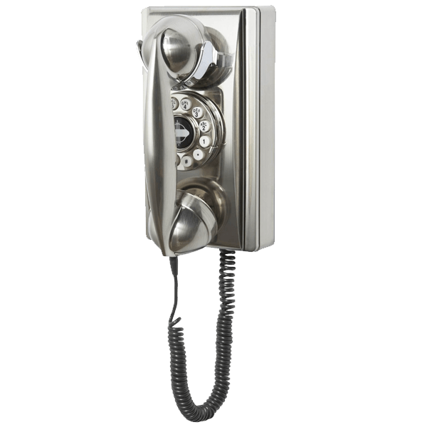 Crosley Cr55 Re Wall Phone With Push Button Technology