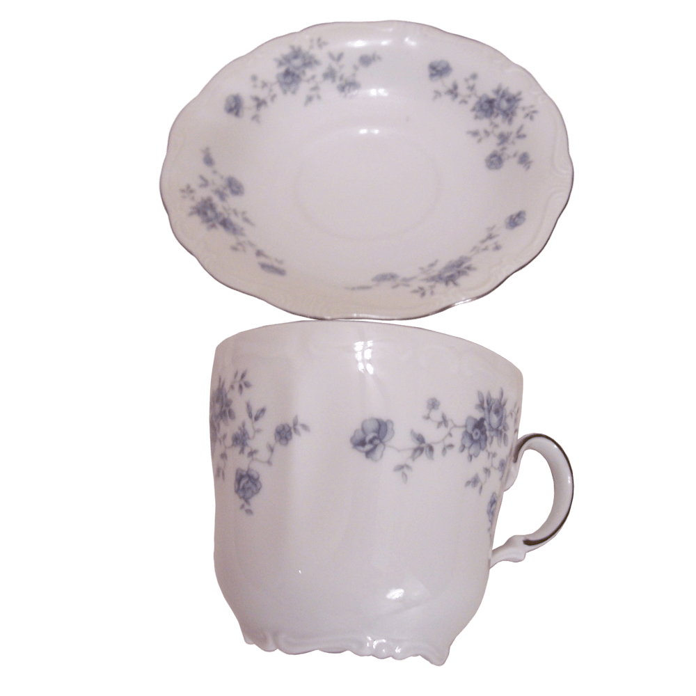 Johann Haviland Blue Garland Pattern China Dinner Plate