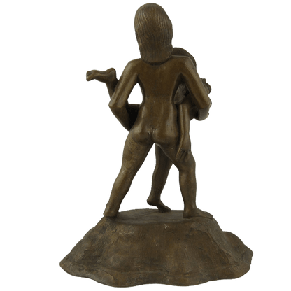 Bronze Sculpture Human Figurine Handmade In India